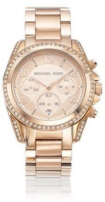 Michael Kors Blair 39mm Chronograph Glitz Watch