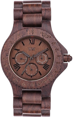 WeWood Watches 28984 WeWood Watches Sitah Indian Rosewood Wood Chrono Watch