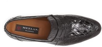 Mezlan 'Soli' Crocodile Leather Loafer (Men)