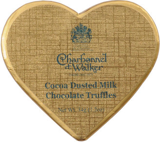 Charbonnel et Walker Heart Gold Milk Chocolate Truffles