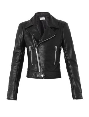 Balenciaga Leather biker jacket