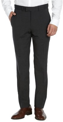 Kenneth Cole New York charcoal flat front pants