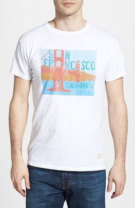 Retro Brand 20436 Retro Brand 'San Francisco Bridge' Cotton T-Shirt