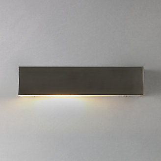 Nordlux Square Outdoor Wall Light, Stainless Steel