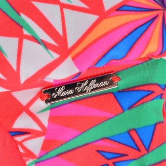 Mara Hoffman Geometric Print Bandeau Bikini Top