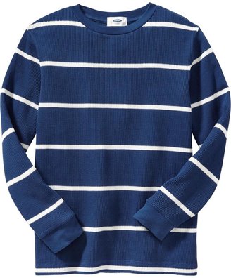 Old Navy Boys Striped Waffle-Knit Tees