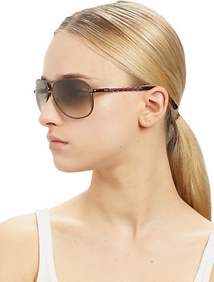 Tod's Classic Aviator Sunglasses/Brown