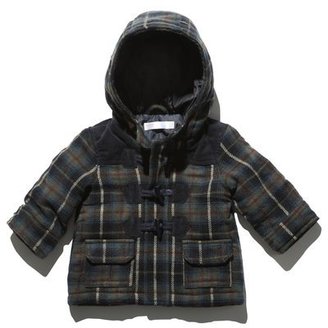 M&Co Checked duffle coat