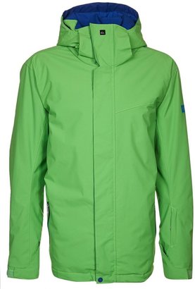 Quiksilver MISSION 10K PLAIN Snowboard jacket green