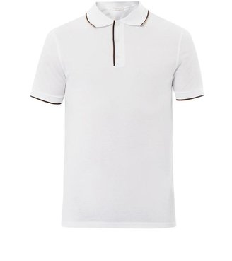 Ermenegildo Zegna Contrast-trim polo shirt