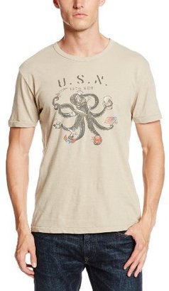 Lucky Brand Men's Us Navy Octopus Graphic Tee