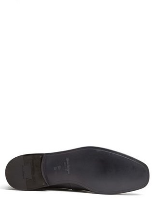 Ferragamo 'Ruston' Pebbled Leather Loafer