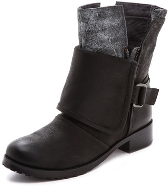 Luxury Rebel Shoes Lucy Fold Over Booties