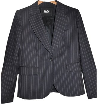 D&G 1024 D&G Black Polyester Jacket