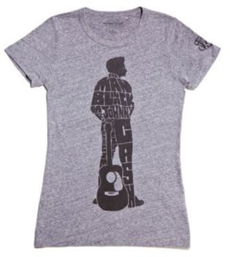 Lucky Brand Johnny Cash Letter Rage Tee