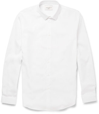 Sandro Slim-Fit Cotton-Poplin Shirt