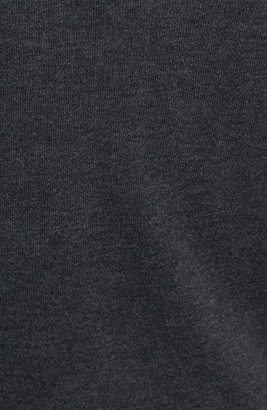 Halogen Camo Front Zip Back Crewneck Sweater (Regular & Petite)