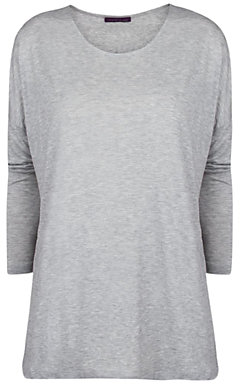 Tencel 16764 Violeta by Mango Tencel T-Shirt, Medium Grey