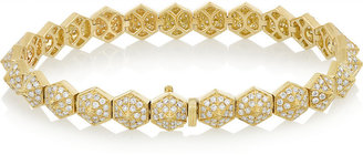 Anita Ko Spike 18-karat gold diamond bracelet