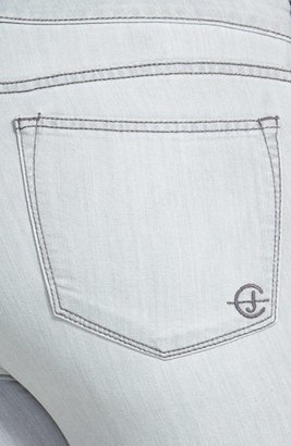 CJ by Cookie Johnson 'Inspire' Stretch Ankle Skinny Moto Jeans (Kamalo) (Plus Size)