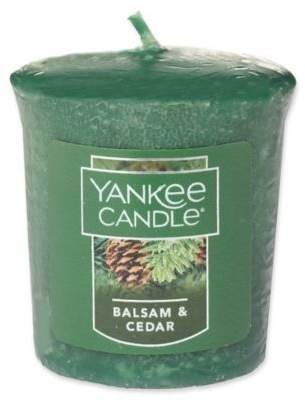 Yankee Candle Housewarmer Balsam and Cedar Votive Candle