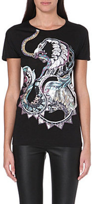 Roberto Cavalli Dragon-print t-shirt
