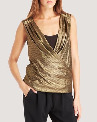 Kenneth Cole New York Alyce Pleated Top