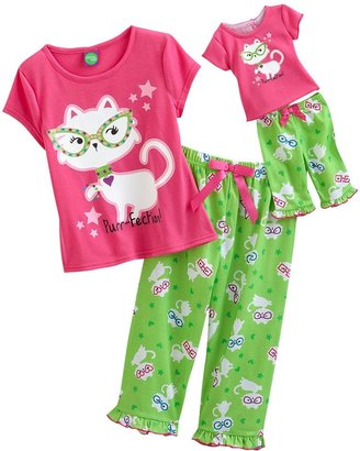 Hello Kitty Dollie & me "purr-fection!" kitty pajama set - girls 4-12