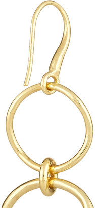 Ippolita Glamazon Snowman 18-karat gold earrings