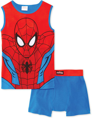 Spiderman AME Boys' or Little Boys' 2-Piece Pajamas