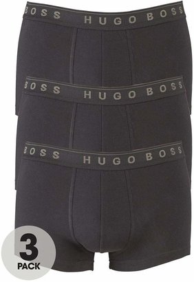 HUGO BOSS Mens Core Trunks (3 Pack)
