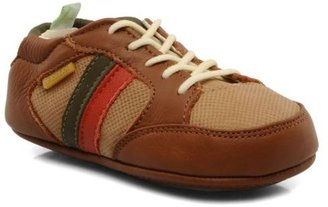 Tip Toey Joey Kids's Bandy Lace-Up Trainers In Brown - Size 4K