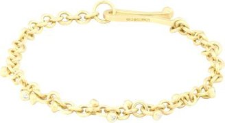 Malcolm Betts Diamond & Gold Rolo-Link Bracelet