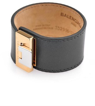 Balenciaga Le Dix leather bracelet