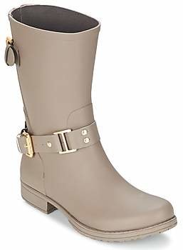 Colors of California CLASSIC SHORT women's Low Ankle Boots in Beige