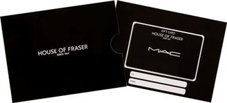 House of Fraser £100 MAC Beauty Gift Card