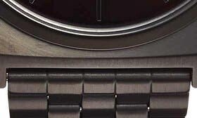 Nixon 'The Time Teller' Stainless Steel Bracelet Watch, 37mm