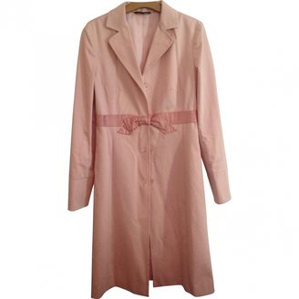 Tara Jarmon Pink Cotton Coat