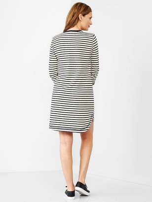 Gap Stripe zipper dress