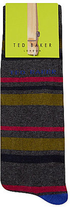 Ted Baker Multi striped organic socks