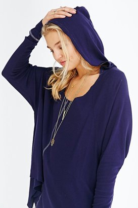 Truly Madly Deeply Contrast Stitch Hooded Top