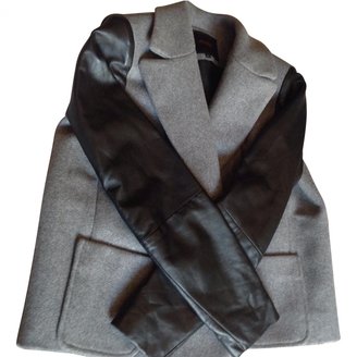 Maje Grey Wool Jacket