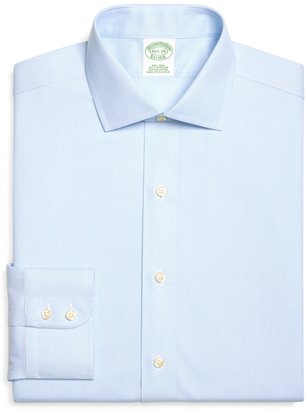 Brooks Brothers Non-Iron Extra-Slim Fit Hairline Stripe Dress Shirt