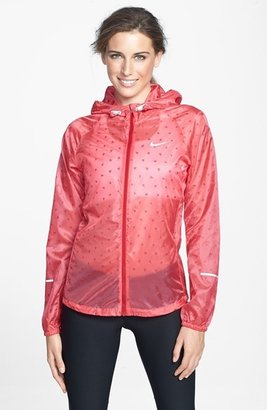 Nike 'Vapor Cyclone' Packable Water Repellent Hooded Jacket