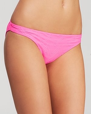 Shoshanna Shocking Pink Classic Bikini Bottom