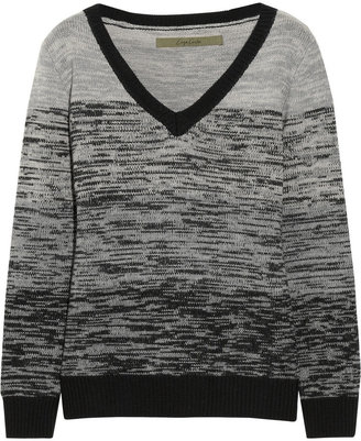 Enza Costa Wool and cashmere-blend sweater