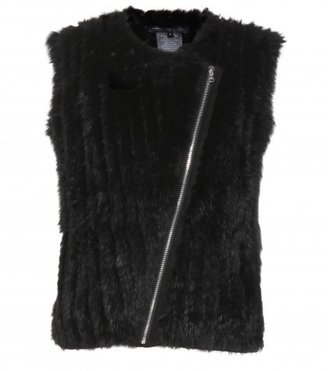 Marc by Marc Jacobs Abbey Rabbit Fur Vest