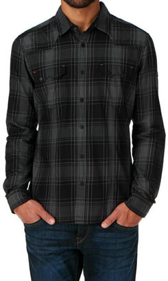 Esprit Men's Twill Check Long Sleeve Shirt