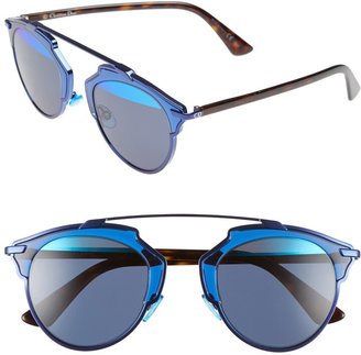 Christian Dior So Real 48mm Brow Bar Sunglasses - ShopStyle