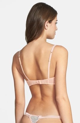 Mimi Holliday 'Banoffie Pie' Stretch Silk & Lace Hipster Thong